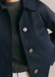 sezane bobby jacket navy - Google Search from Google