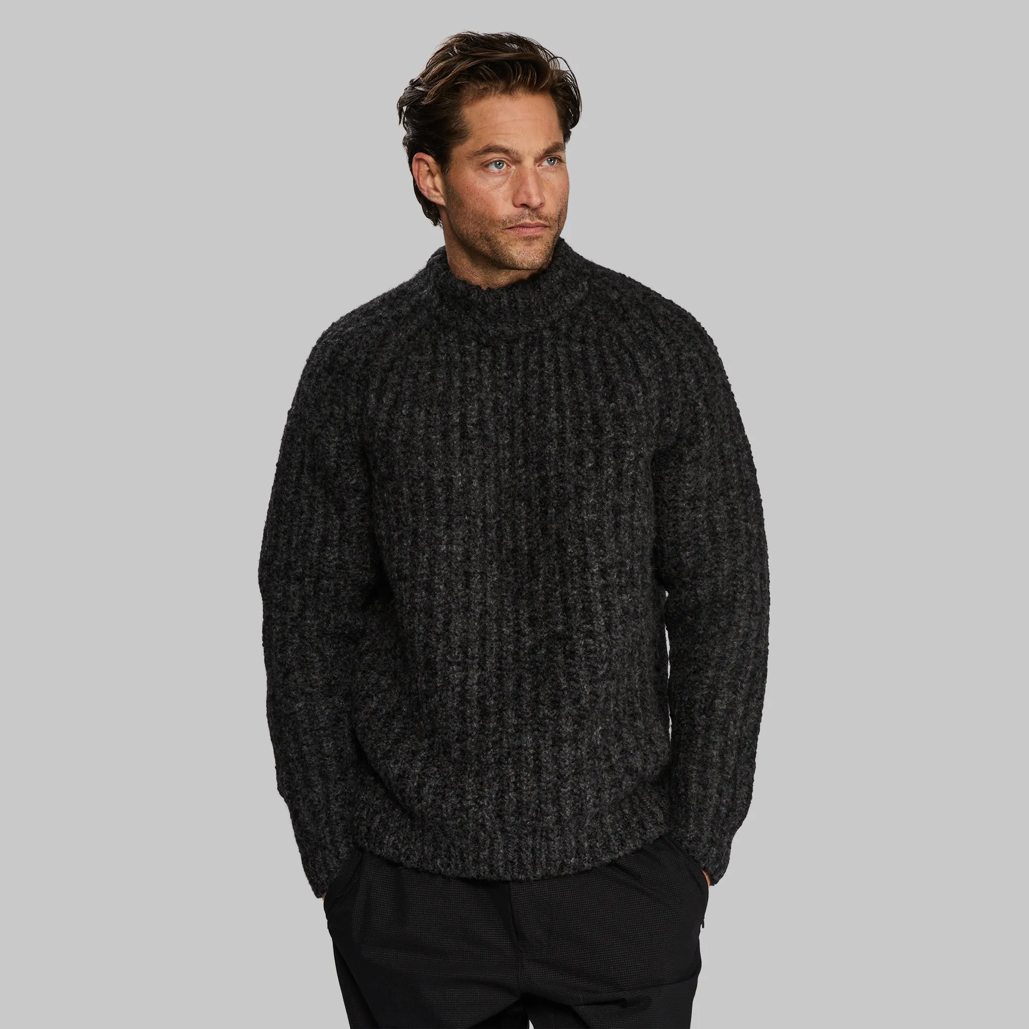 Sub Zero Sweater. Black Marl edition from Vollebak