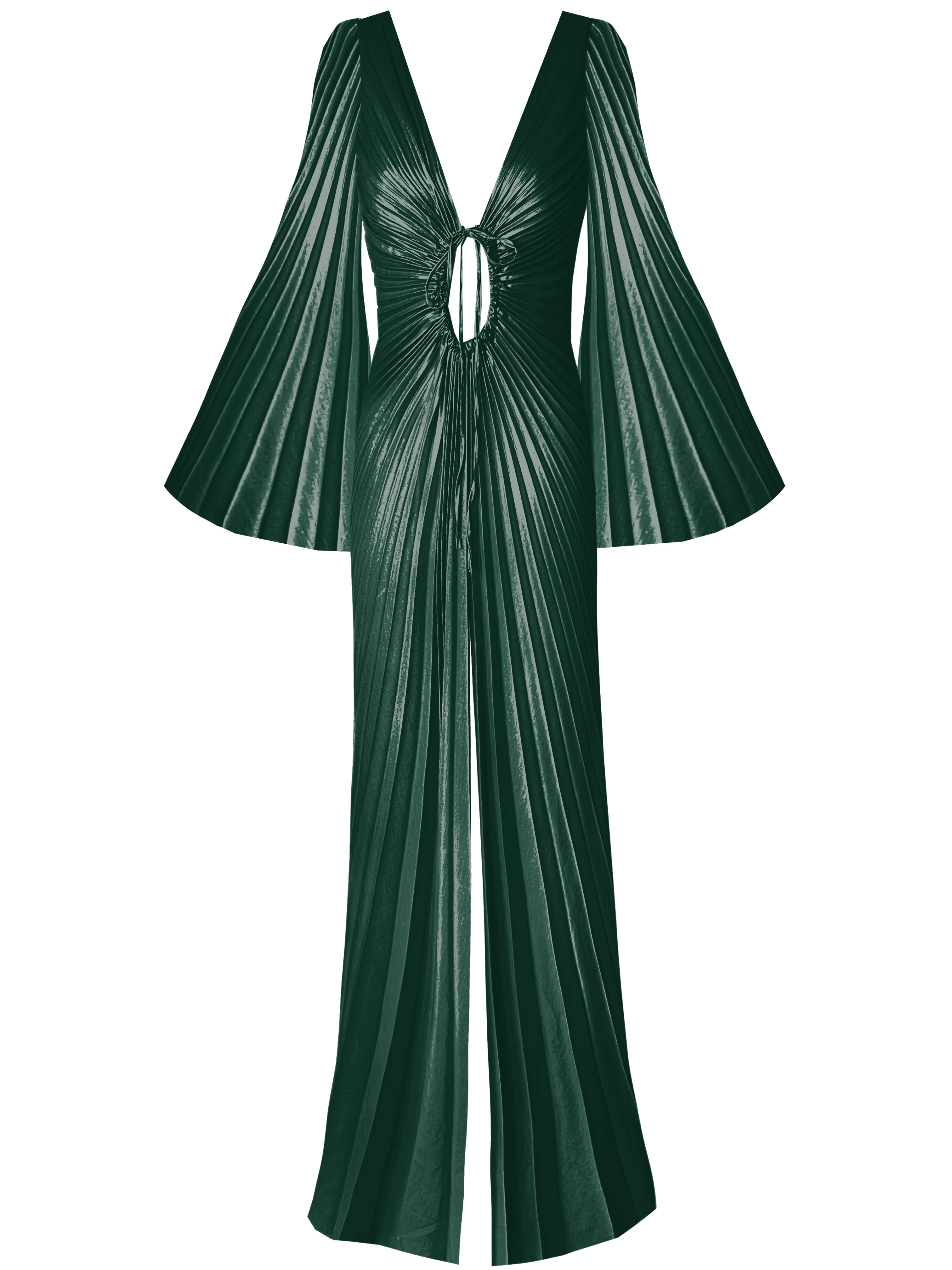 Reflective DressUK8 / Bottle Green from Georgia Hardinge