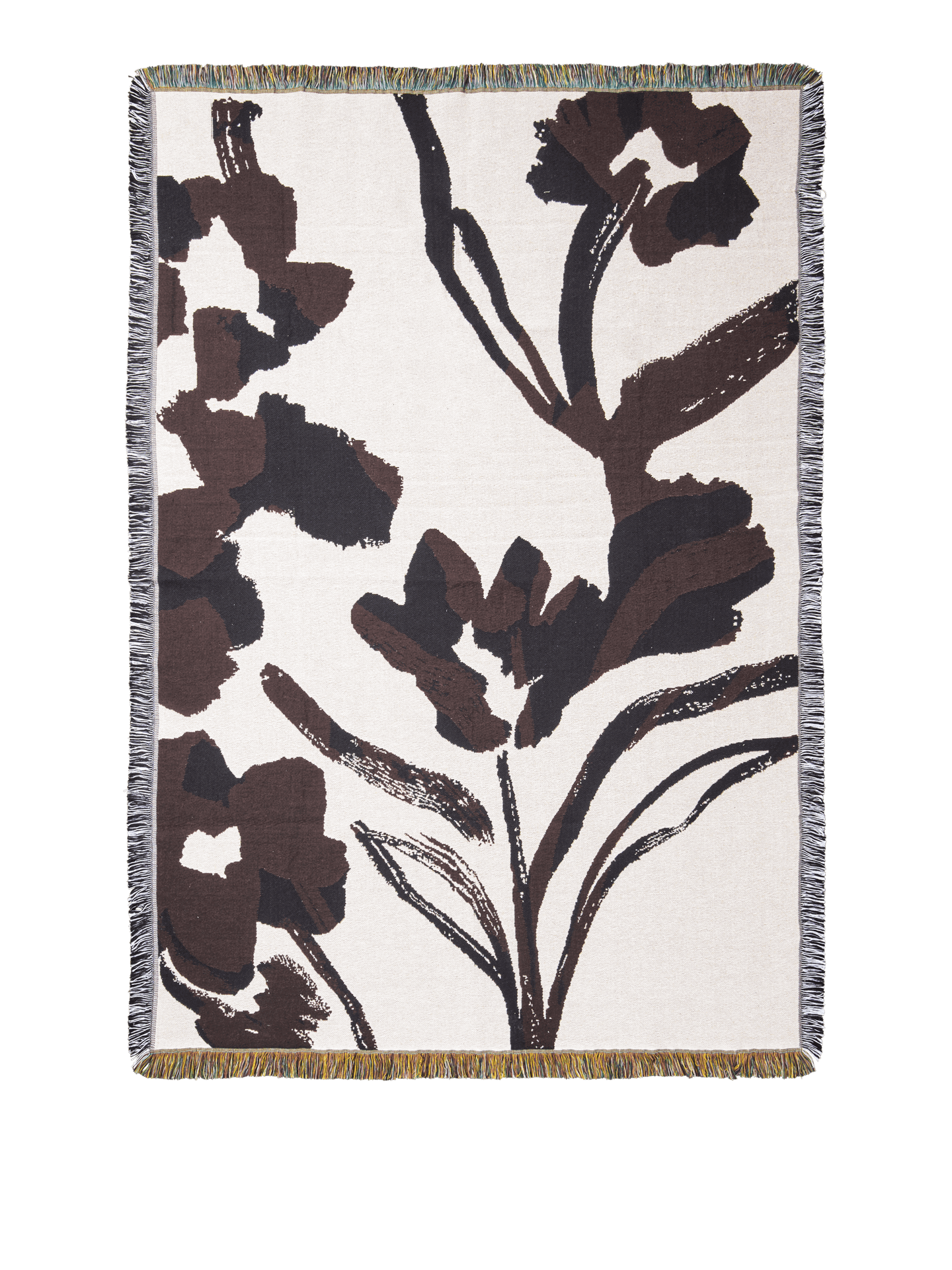 Cilla Tapestry Blanket - Off-White/Dark Purple
      
      
        &ndash;
        Ferm Living