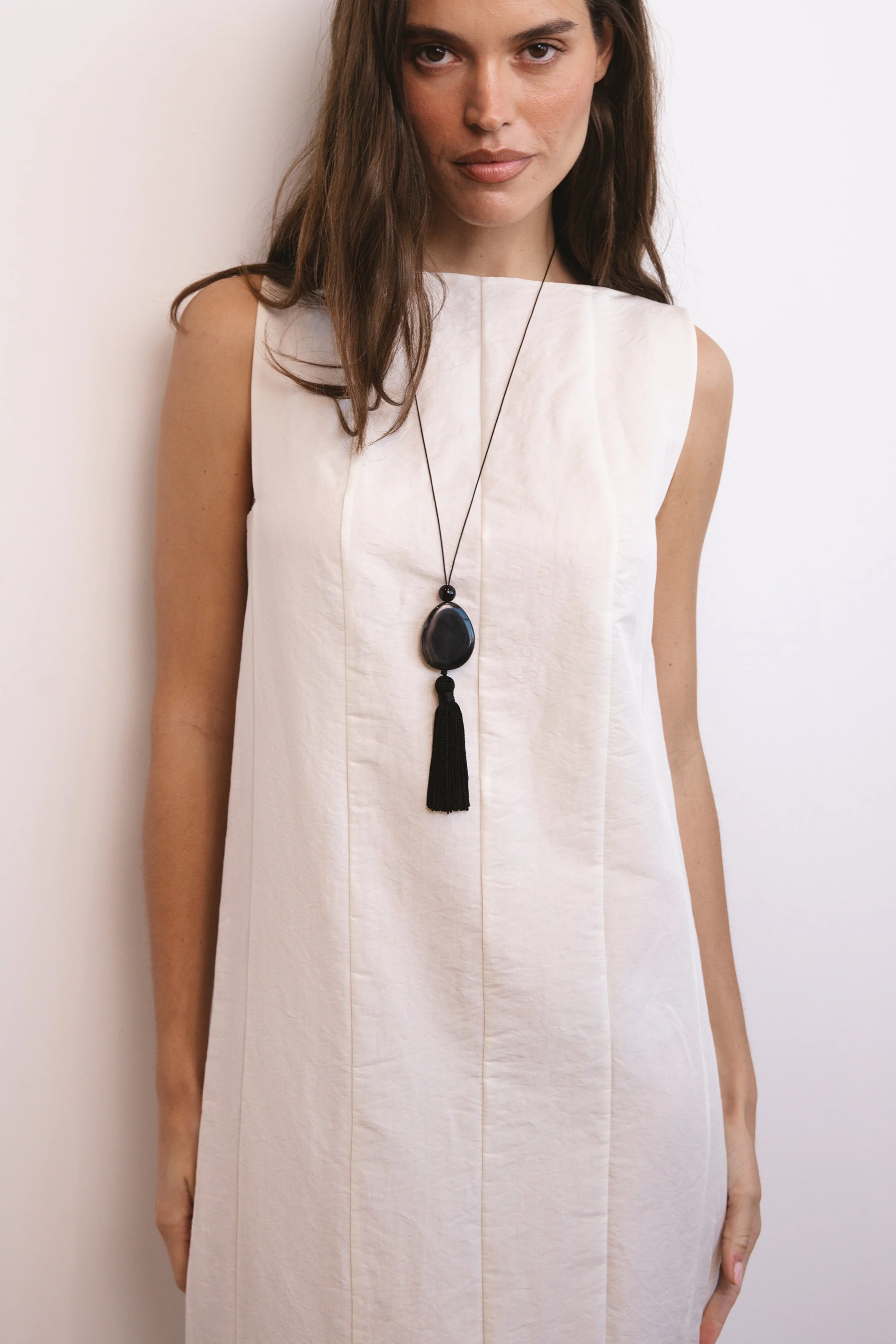 Tassel Cord Necklace 01 from Deux Amis
