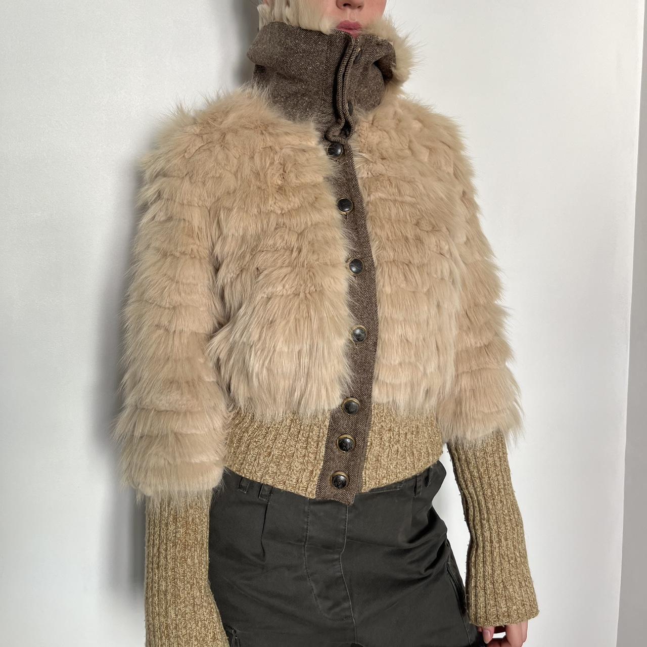 Dolce & Gabbana fur jacket 
Size S, IT40
Made in... | Depop from Dolce & Gabbana
