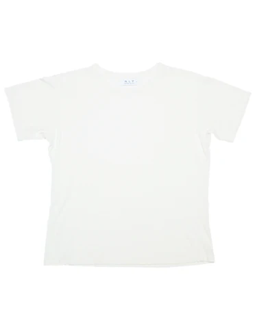 RLT BOYFRIEND TEE - WHITE from RLT