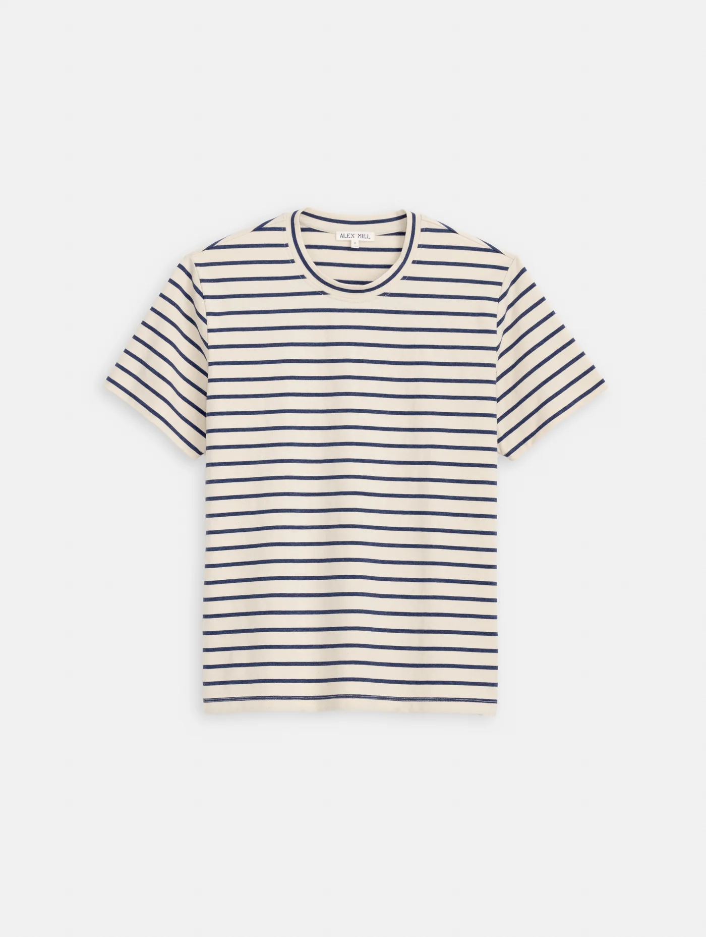 Standard Striped Tee In Cotton from Alexmill