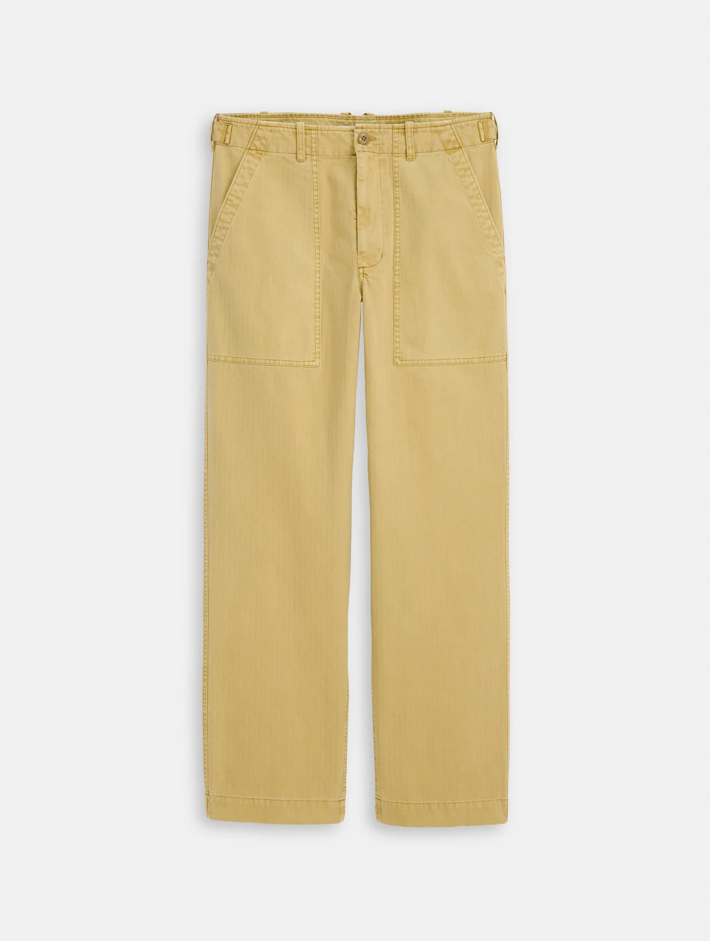 Field Pant In Herringbone from Alexmill