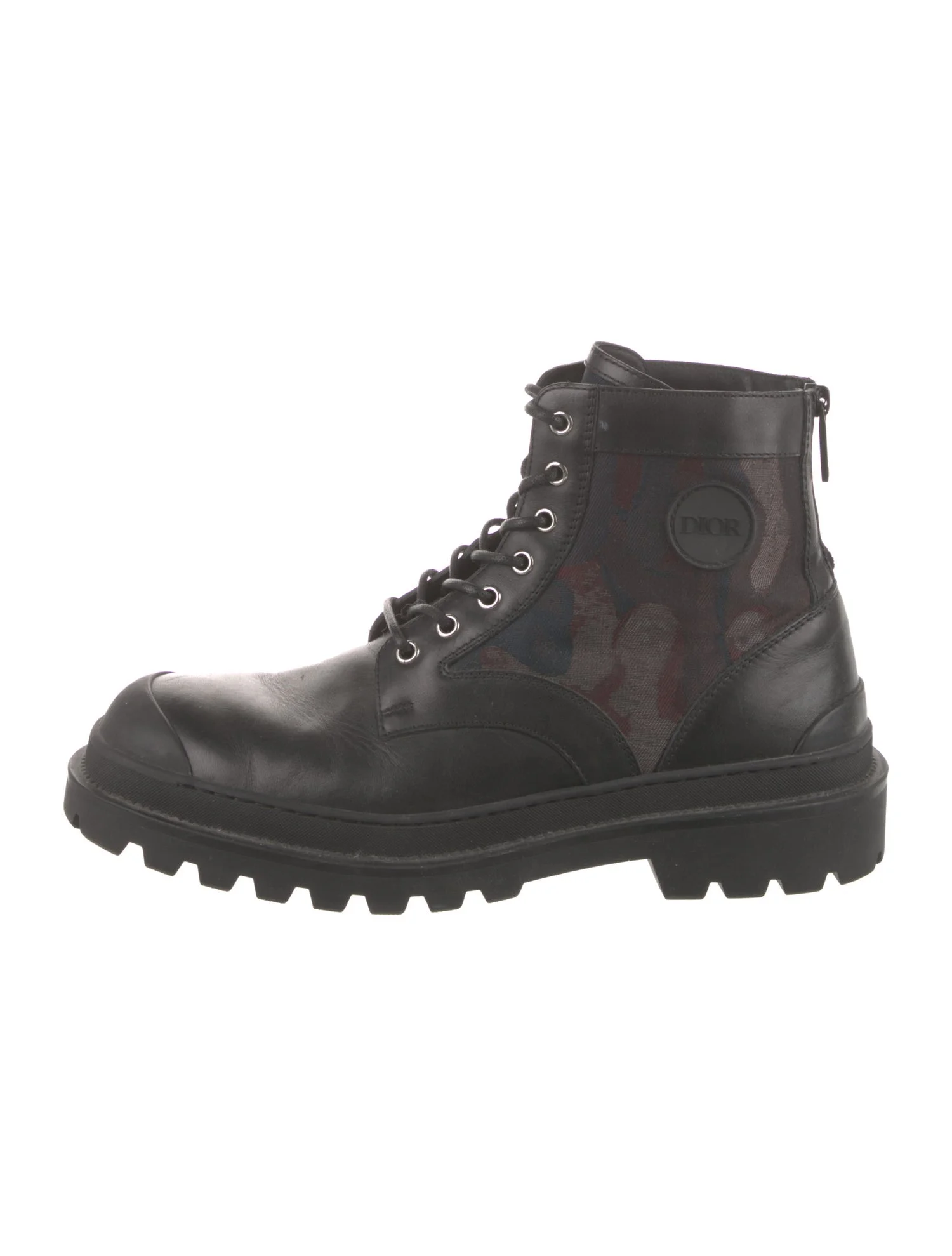 Leather Combat Boots