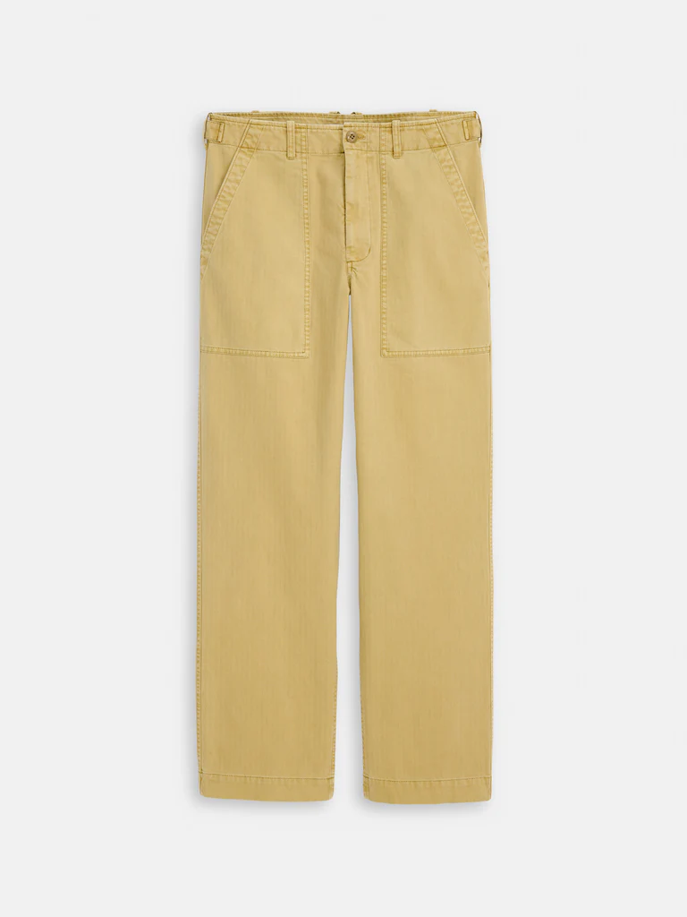 Field Pant In Herringbone from Alexmill