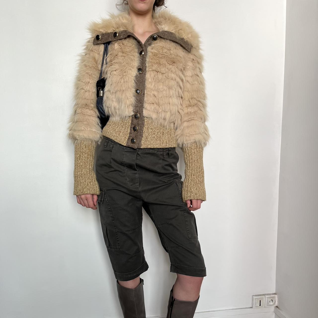 Dolce & Gabbana fur jacket 
Size S, IT40
Made in... | Depop from Dolce & Gabbana
