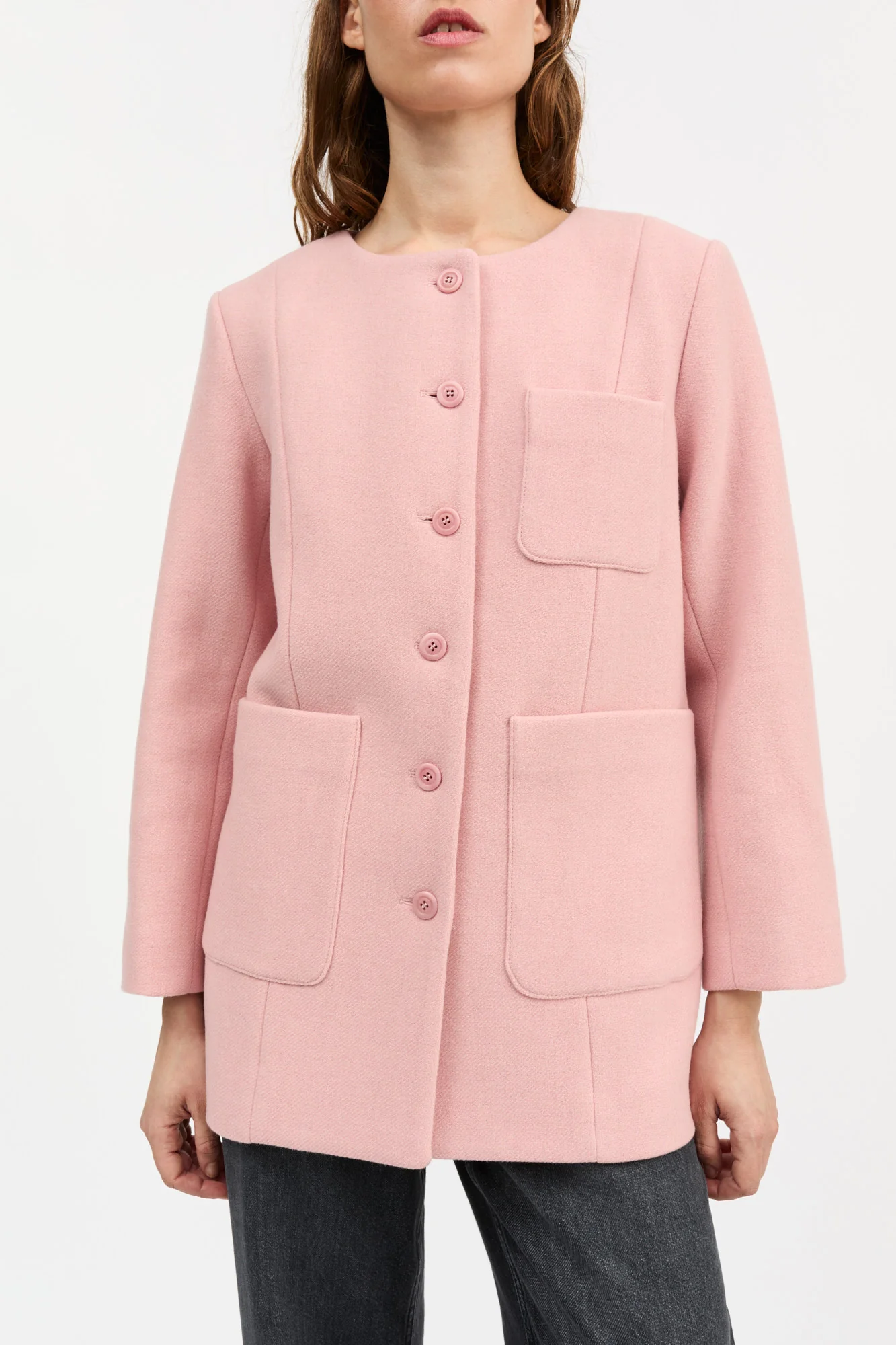 Nina jacket - Dusty rose from Skall Studio