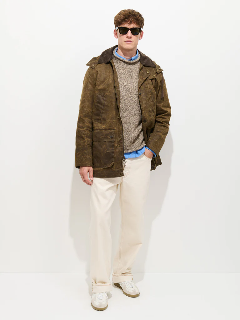Regent Jacket In Waxed Cotton from Alexmill